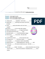 Present Tense Exercise 12