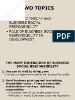 Business Social Responsibility 2004