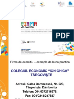 DB - Firma de Exercitiu