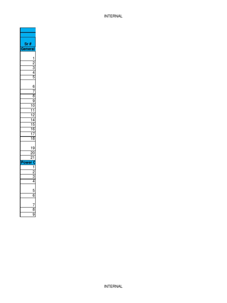Informatica Deployment Checklist : Internal | PDF | Microsoft Excel ...
