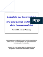 GERARD VAN DEN AARDWEG - La batalla por la normalidad. Una guía para la terapia de la homosexualidad