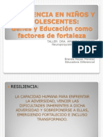 Resiliencia en Niños y Adolescentes