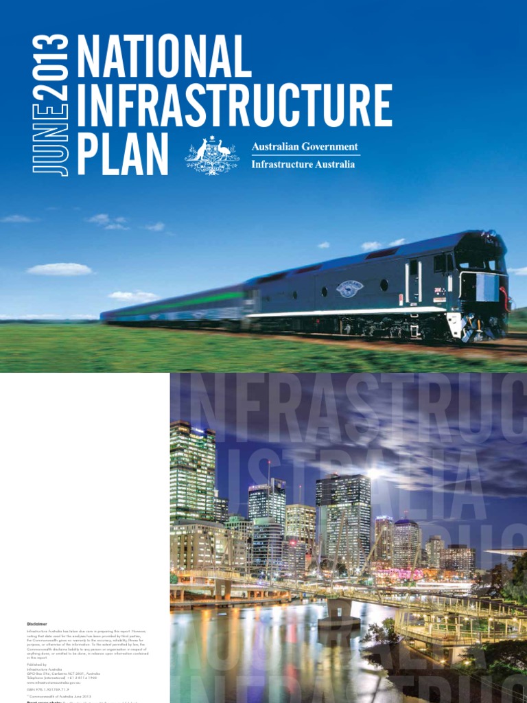 2013 IA COAG Report National Infrastructure Plan LR PDF | PDF ...