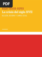 Hugh Trevor-Roper, La crisis del siglo XVII (fragmento)