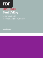 Karl Löwith, Paul Valéry (fragmento)