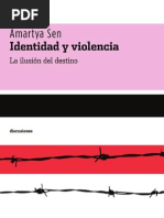 Amartya Kumar Sen, Identidad y violencia (fragmento)