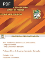 Diccionario Datos