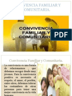 Convivencia Familiar y Comunitaria