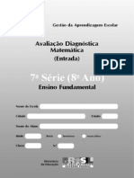 Gestão Escolar Avaliação Matemática