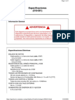 Especificaciones Electricas ISX Desde QSOL