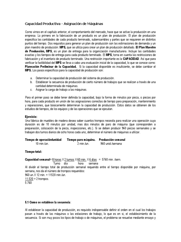 Algoritmo de Johnson en Asignación de Tareas | PDF | Programación de ...