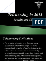 Telenursing in 2013