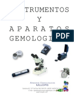 Catalogo - Instrumentos en Gemología - noPW