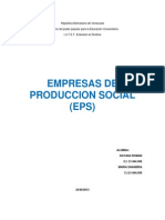 Empresas de Produccion Social (EPS)