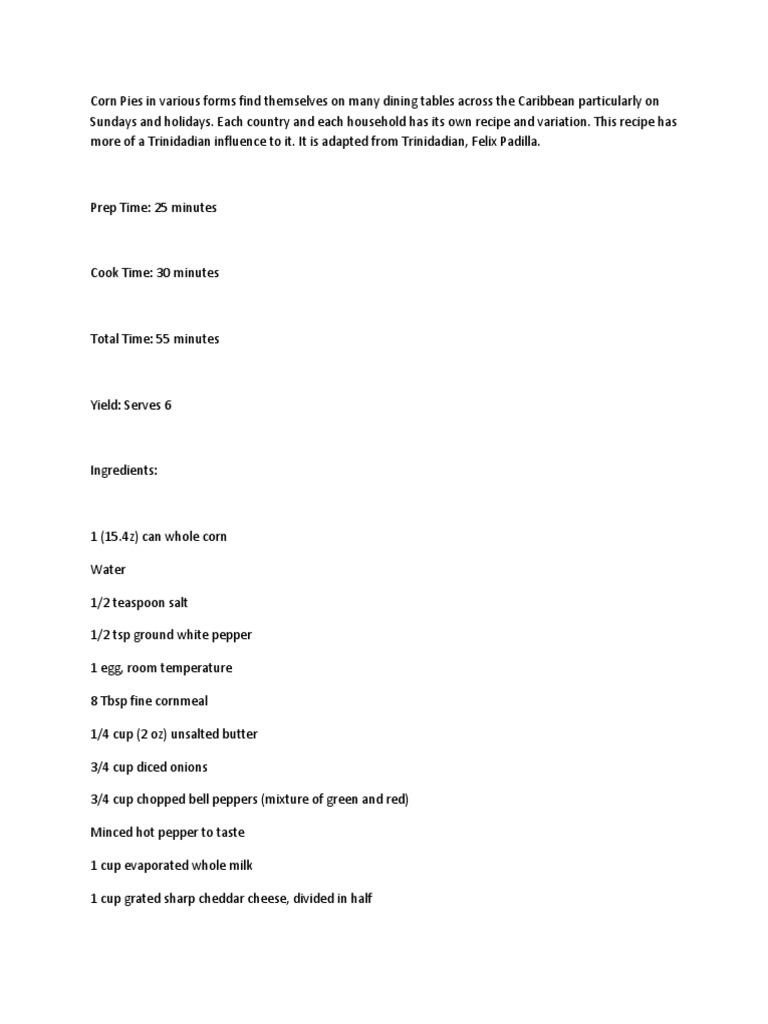 Recipes | PDF