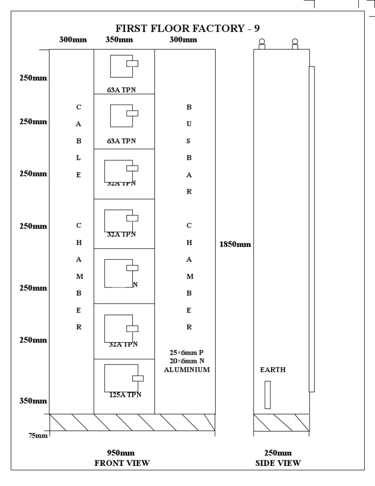First Floor Factory Specifications | PDF