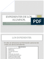 Expedientes de Los Alumnos