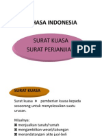 Surat Kuasa Dan Surat Niaga