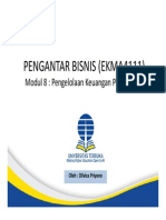 EKMA4111 - Pengantar Bisnis - Modul 8 PDF