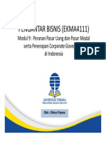 EKMA4111 - Pengantar Bisnis - Modul 9 PDF