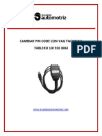 Cambio Pin Code Vag Tacho 2 5