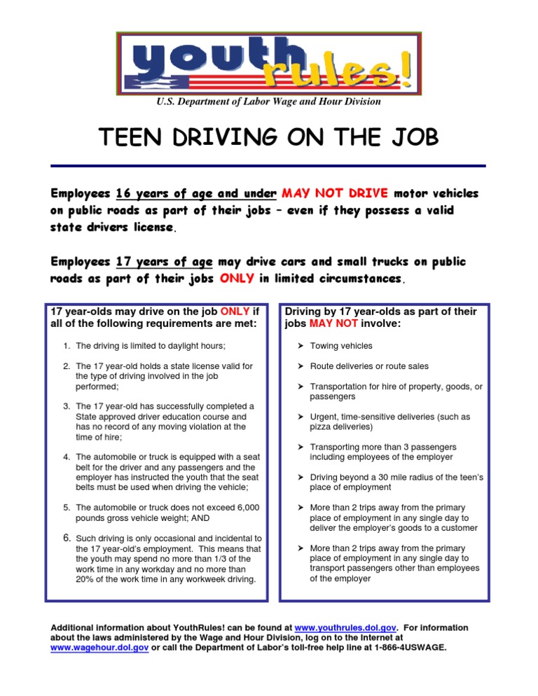 Teen Driving Course >> Department Of Labor Teen Driving Truk Mengemudi Teen Driving Course >> Department Of Labor Teen Driving Truk Mengemudi