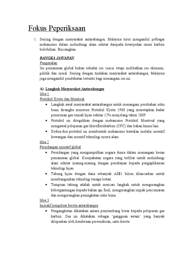 Nota Pengajian Am Sem3 Karangan Dan Esei Pdf