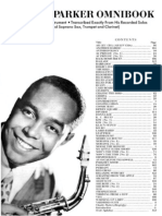 Charlie Parker Omni Book - key of Bb