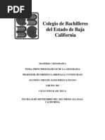 Principios Basicos de La Geografia
