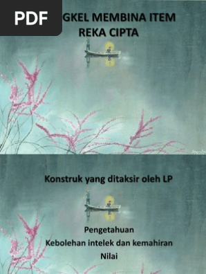 Bengkel Membina Item Reka Cipta 2012 Pdf