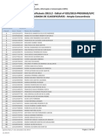 Classificáveis Administração Pública UFC Cariri