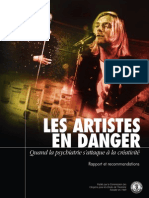 Les Artistes en Danger Par La Psychiatrie - CCDH
