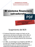 1.1 El sistema financiero salvadoreño