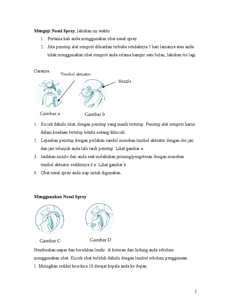 Nasal Spray | PDF