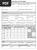 Fumigation Record Template | PDF