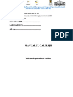 Model Manualul Calitatii Pentru Anatomopat