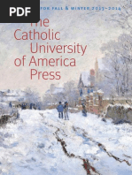 Catholic University of America Press Fall/Winter 2013 Cataloguefall 2013 Catalog