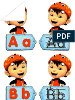 Boboy Alphabet Aa-Zz 3rd Version