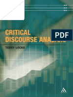 Critical Discourse Analysis, Terry Locke