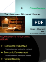 Chapter 2 Lecture - Missions of Libraries