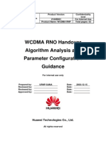 1.WCDMA RNO Handover Algorithm Analysis and Parameter Configurtaion Guidance-20050316-A-1.0