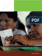 Pobreza, desigualdad y desarrollo en el Perú Informe anual 2008