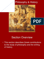 5.2 Greek Philosophy & History