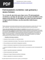 Entrenamiento excéntrico_ más potencia y menos lesiones