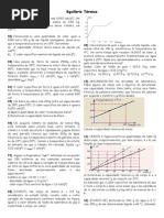 Lista Equilíbrio Térmico