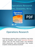 Operations Research