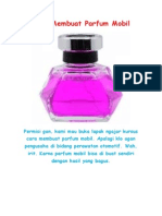 Download Cara Membuat Parfum Mobil by mataharicourse SN170841251 doc pdf