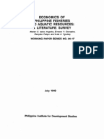 Economics of Philippine Fisheries and Aquatic Resources