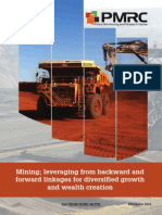 Mining; Leveraging From Backward and Forward Linkages for Diversified Growth and Wealth Creation