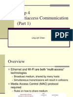 Chap 4 Multiaccess Communication (Part 1) : Ling-Jyh Chen